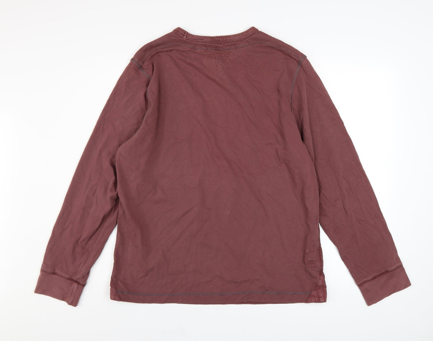 FatFace Men's Brown Cotton Crew Neck Pullover Sweatshirt M