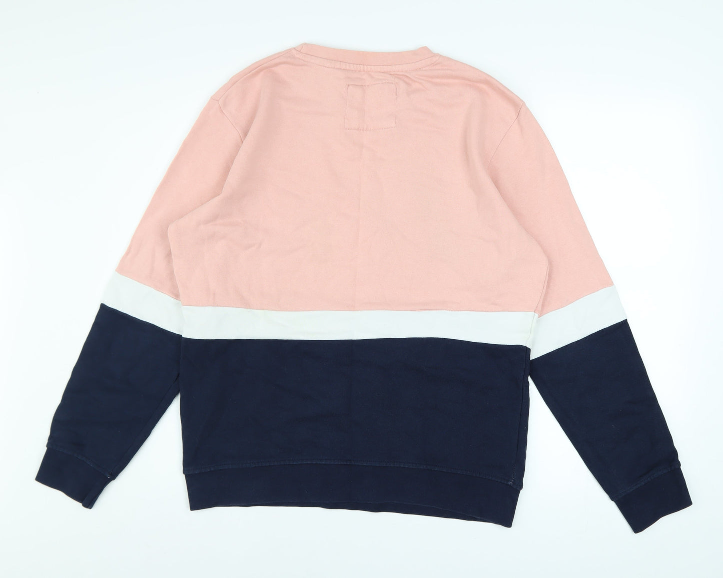 Pull & Bear Men's Multicoloured L Crew Neck Cotton Sweatshirt