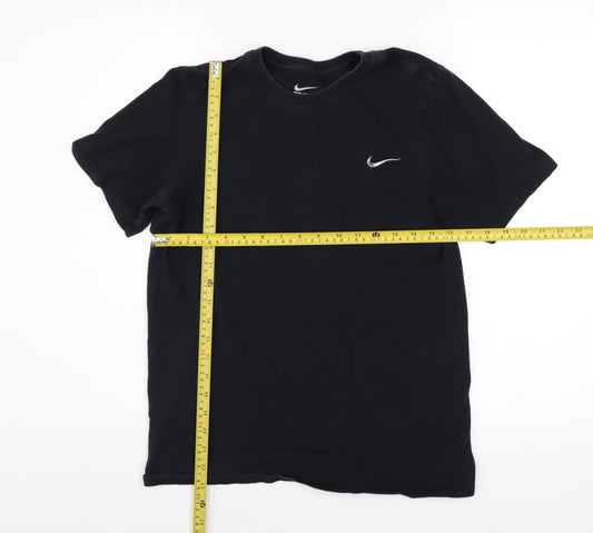 Nike Men's Black Athletic Cut Crew Neck T-Shirt Size S