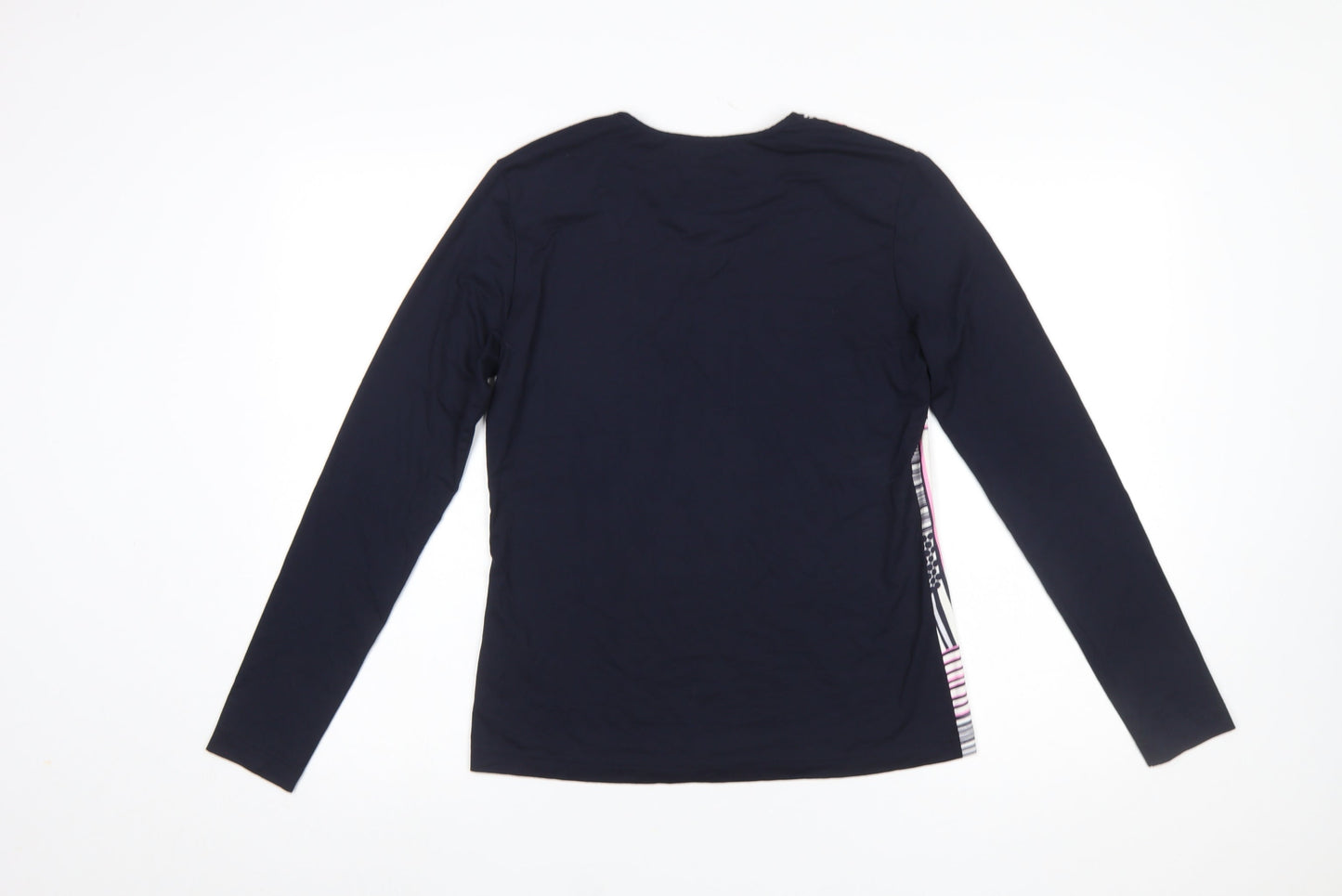 Eugen Klein Women’s Multicoloured Long Sleeve Jersey T-Shirt Size 10