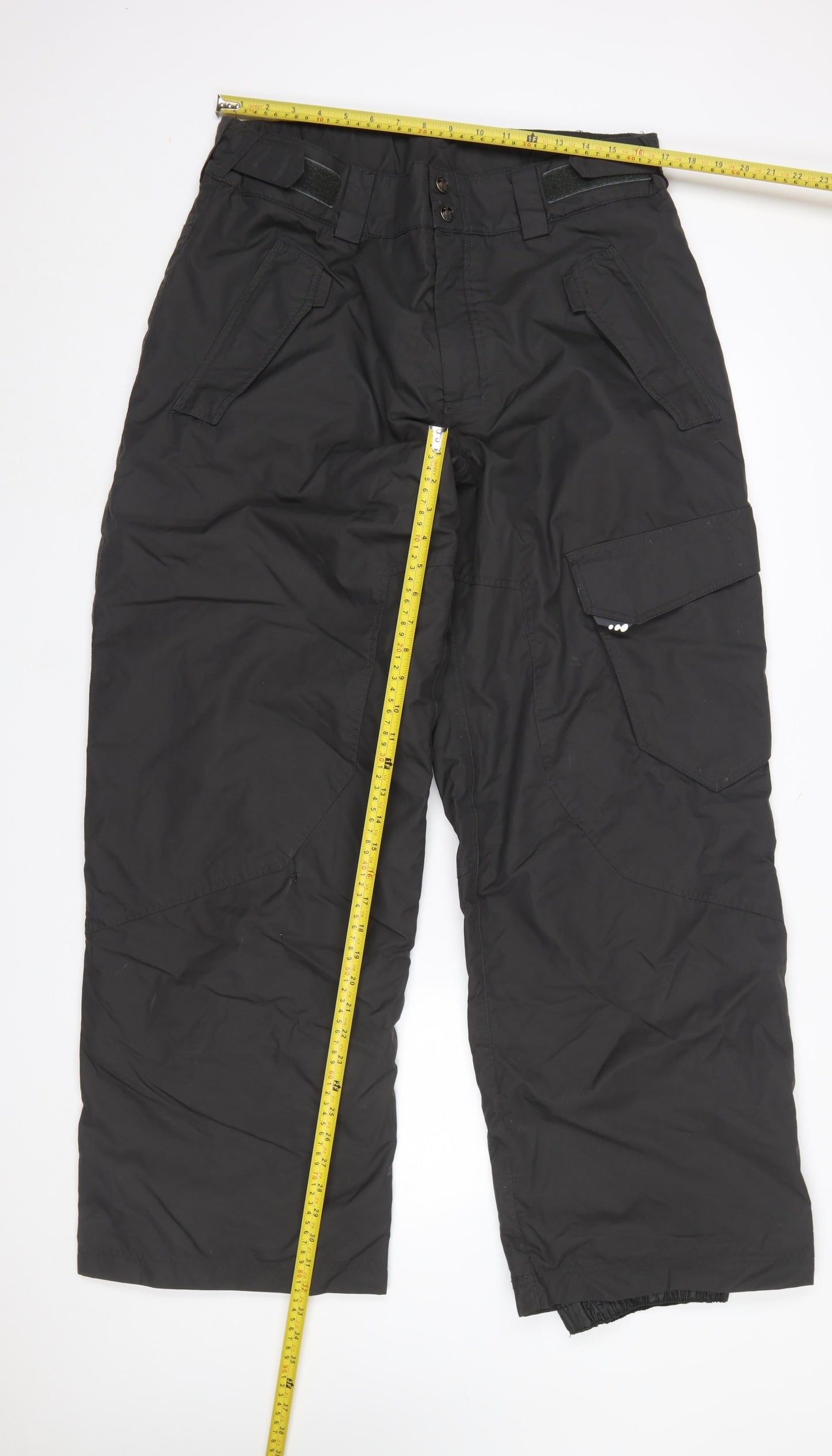 Wedze Men's Black XL Snow Pants Waterproof Ski Trousers
