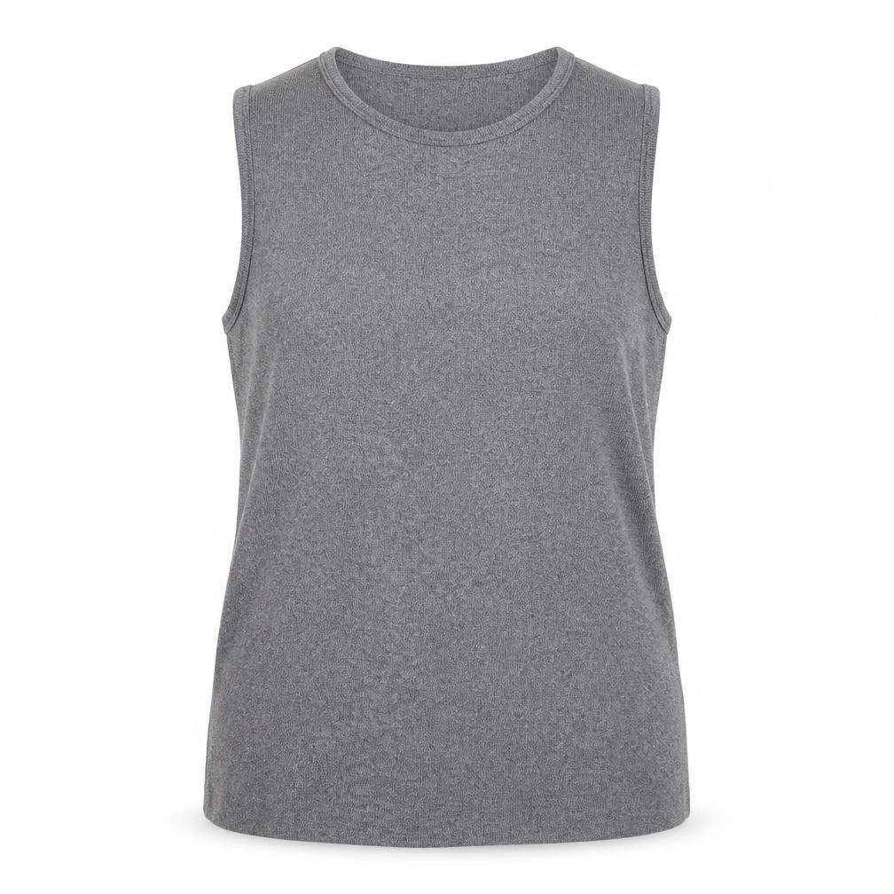 Albaray Women's Grey Knit Sleeveless Tank Top Size 16