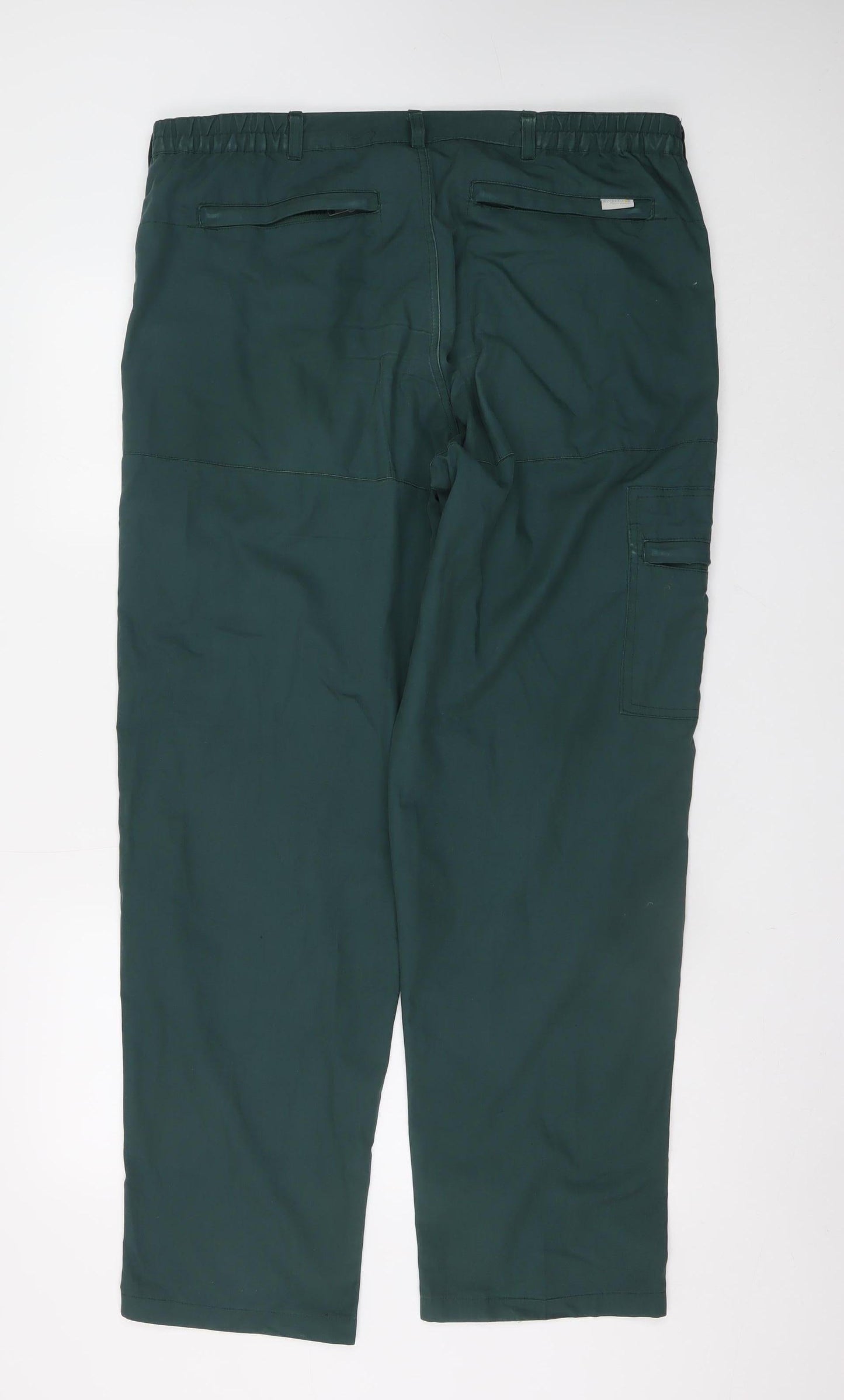 Regatta Men’s Green 38in Cargo Trousers Regular Fit Outdoor Workwear