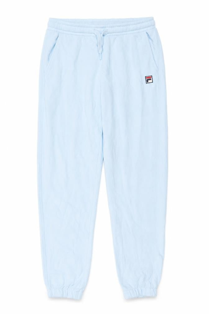 Front view of Fila Men's Blue Regular Fit Jogger Sweatpants, size S