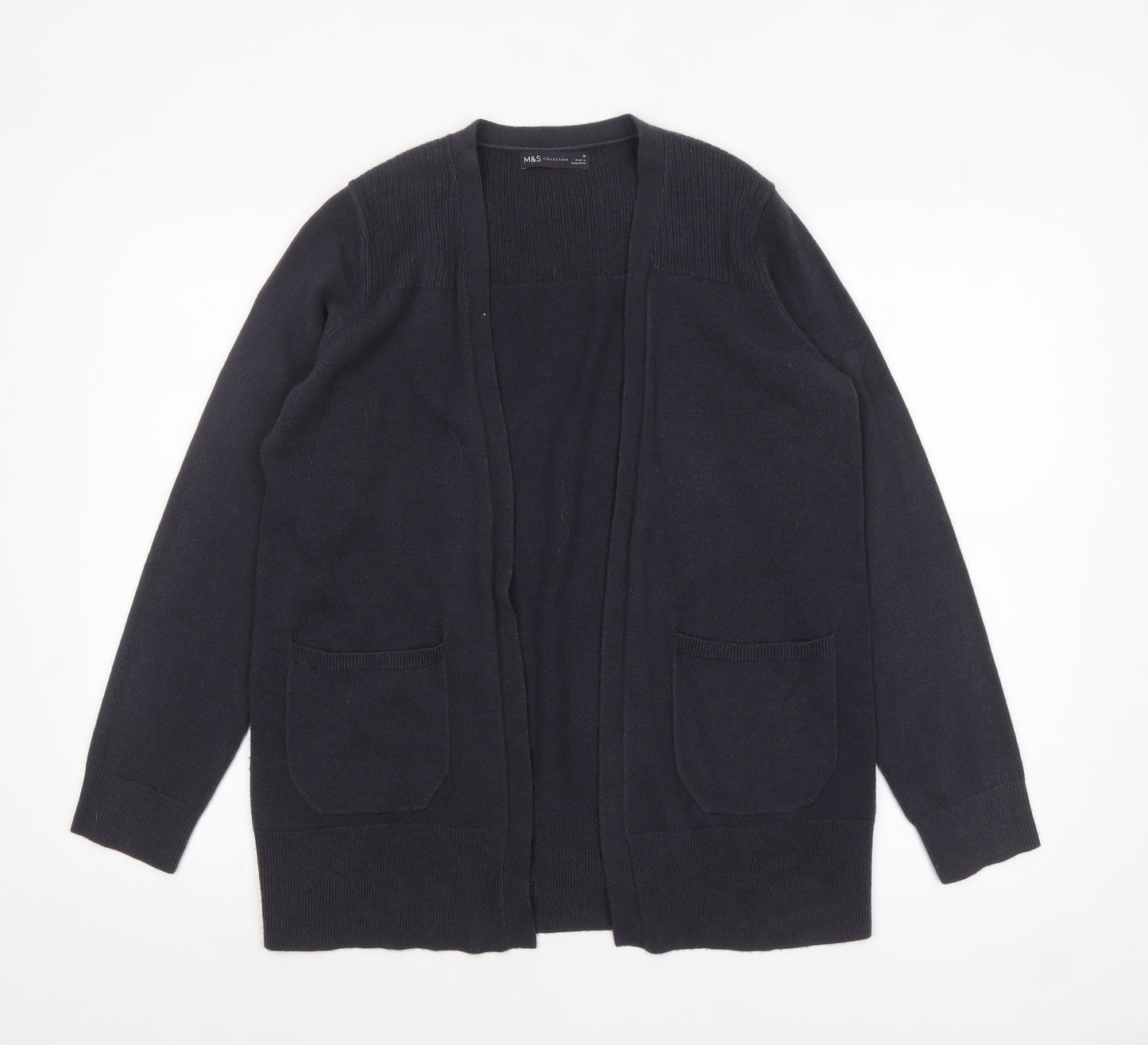 Marks and Spencer Women’s Black Knit Long Sleeve Cardigan M