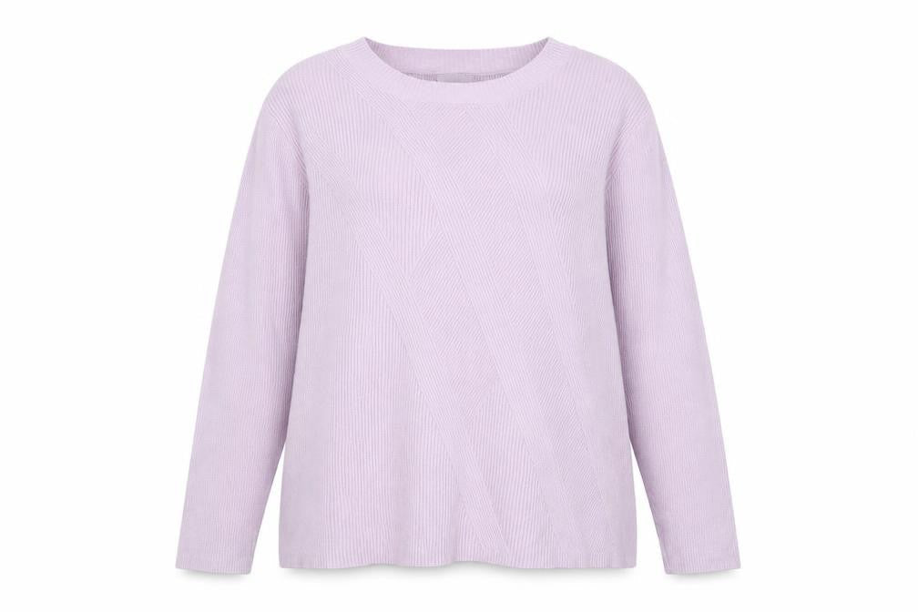 Damart Womens Pink Viscose Blend Crew Neck Long Sleeve Jumper Size 18/20