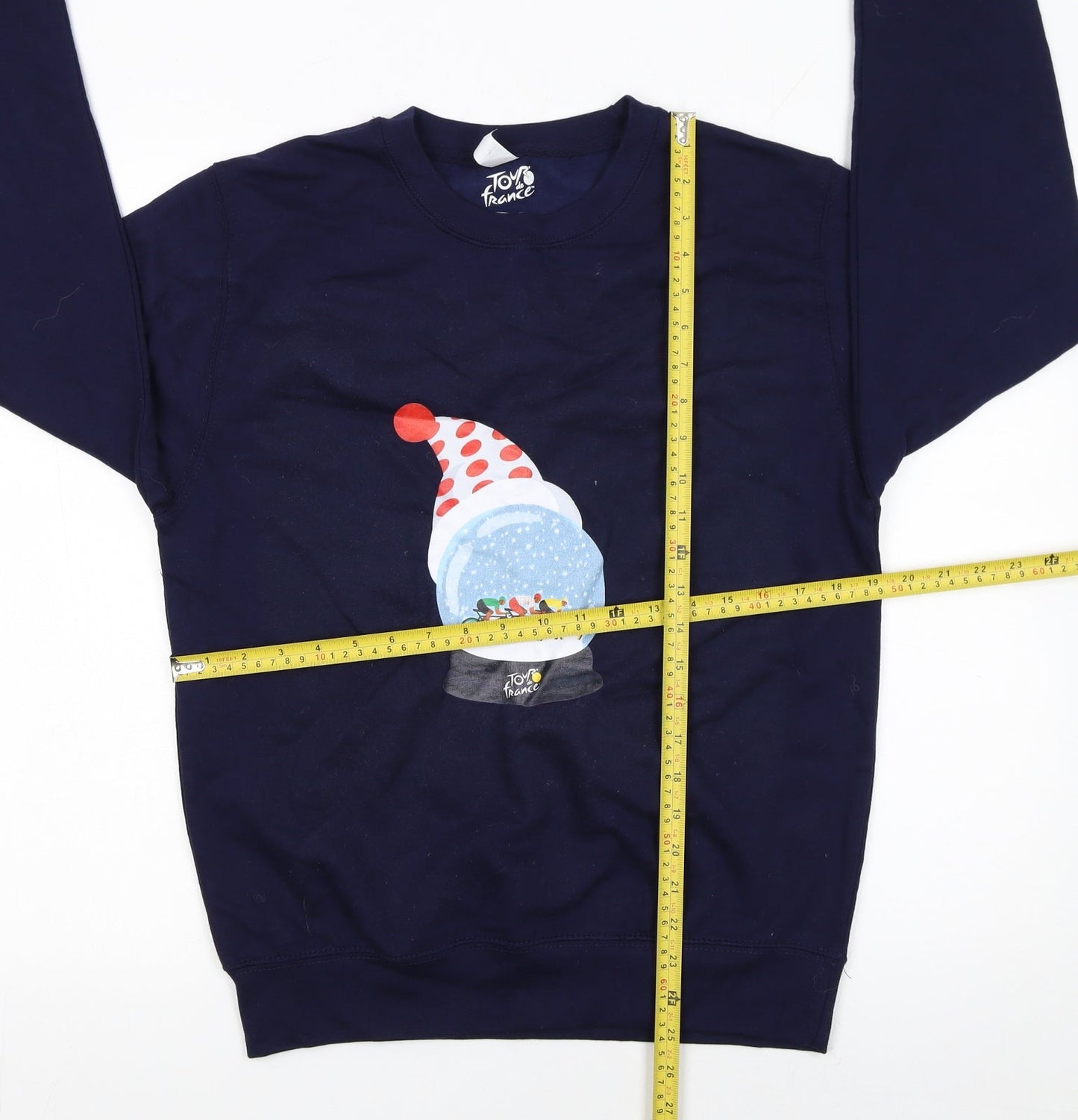 Tour de France Navy Sweatshirt Women S Pullover Christmas Graphic Print