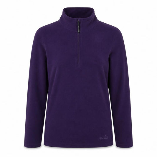Peter Storm Women's Purple Fleece Pullover Sweatshirt Size 10