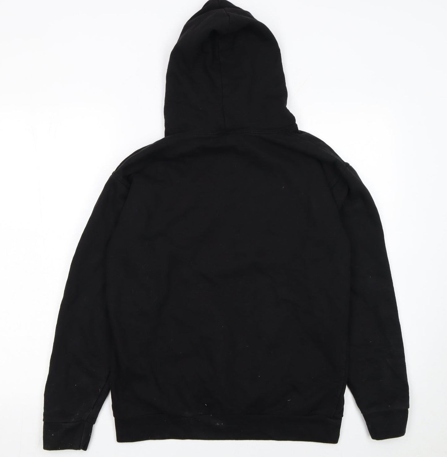 Stars & Stripes Men’s Black Pullover Fleece Hoodie Size M Regular Fit