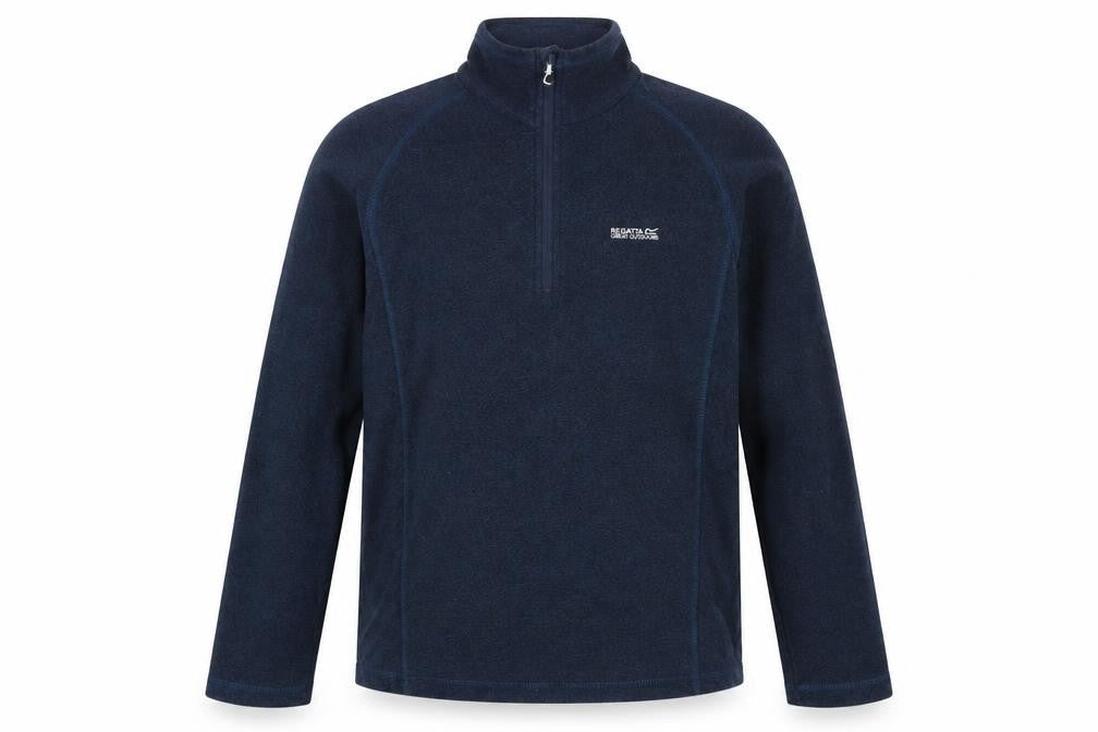 Regatta Men's Blue Fleece 1/4 Zip Pullover Sweatshirt Size M