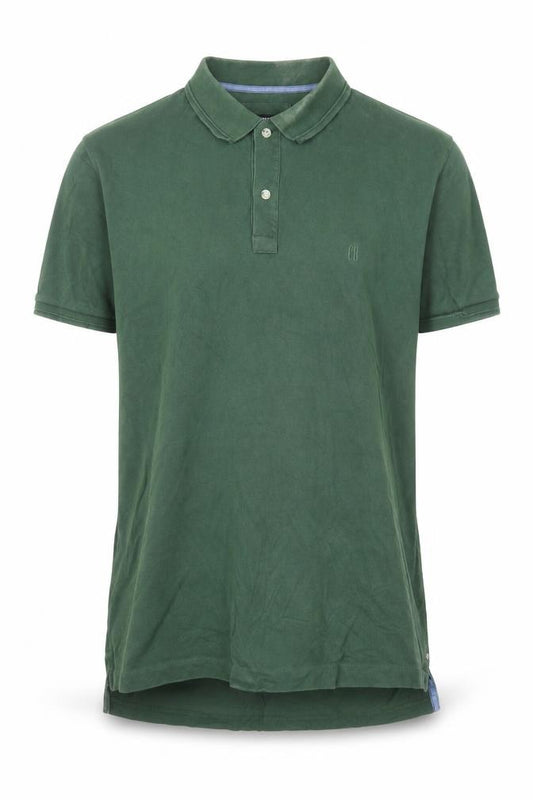 Country Road Men's Green Short Sleeve Polo Shirt XL Cotton
