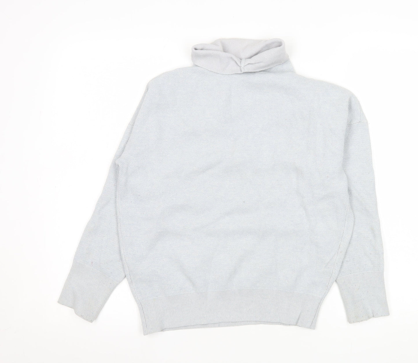 Reiss Womens Grey Roll Neck Knit Pullover Jumper XS