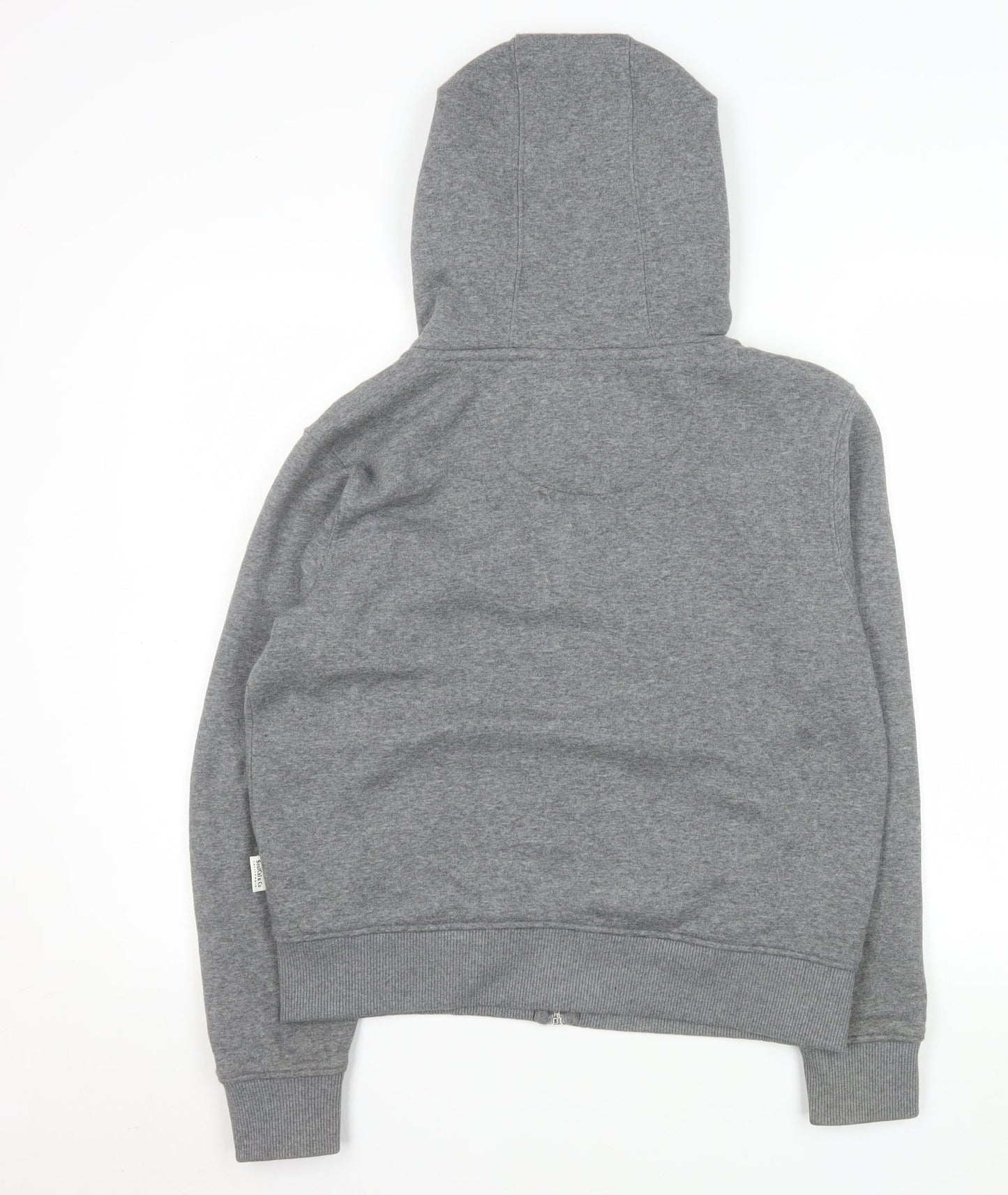 SoulCal & Co Women's Grey Size 12 Hooded Full Zip Jacket