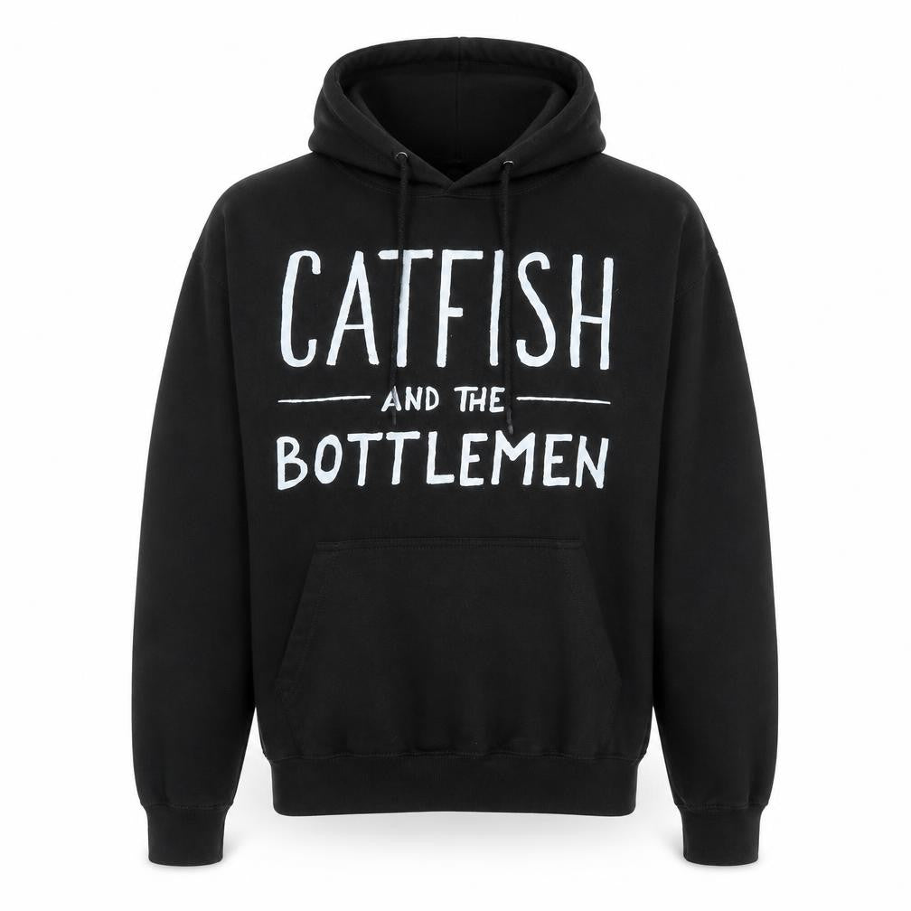 Just Hoods by AWDIS Men's Black Pullover Hoodie Catfish and the Bottlemen Large