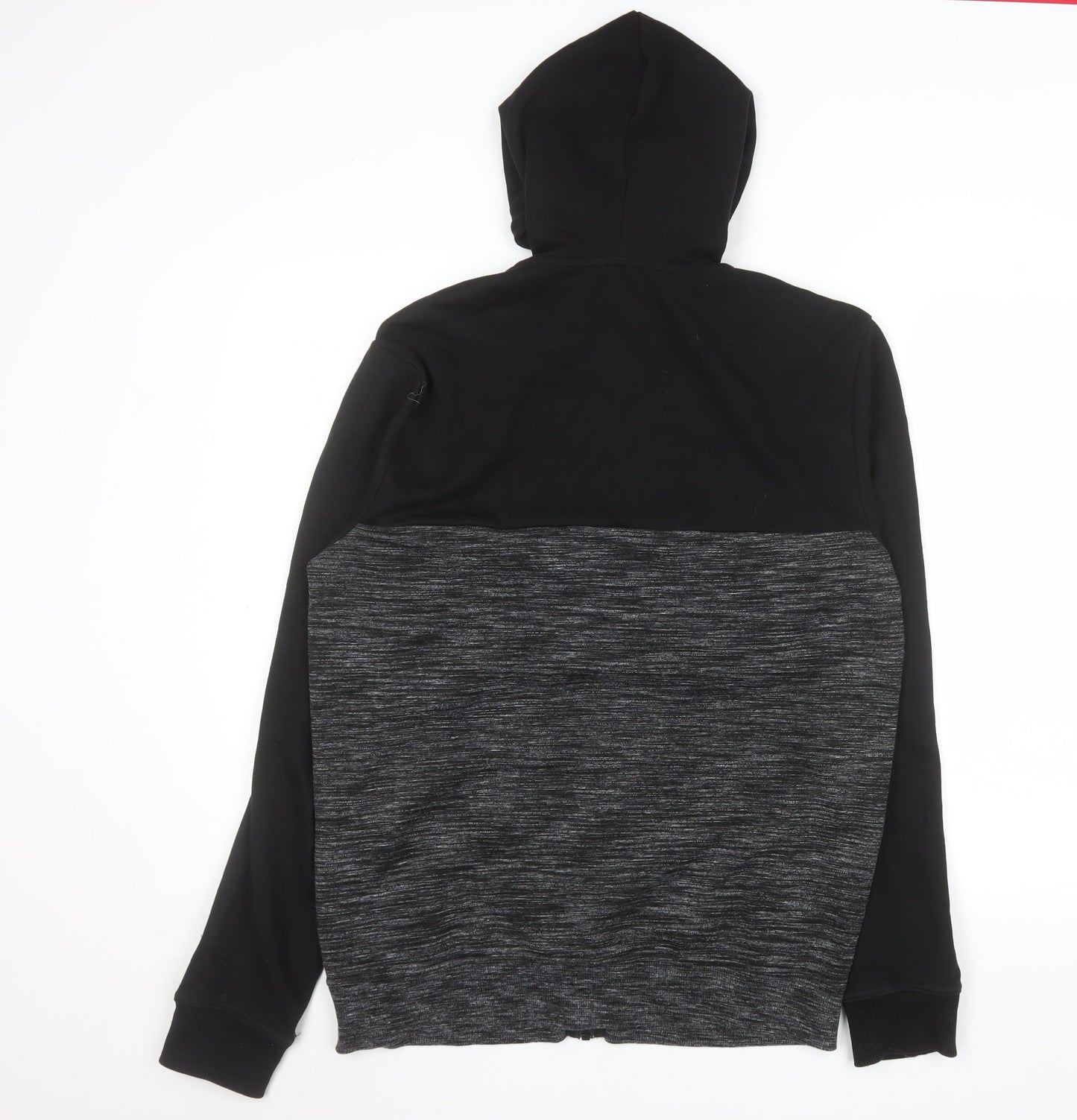 Next Mens Black M Basic Hooded Full Zip Jacket