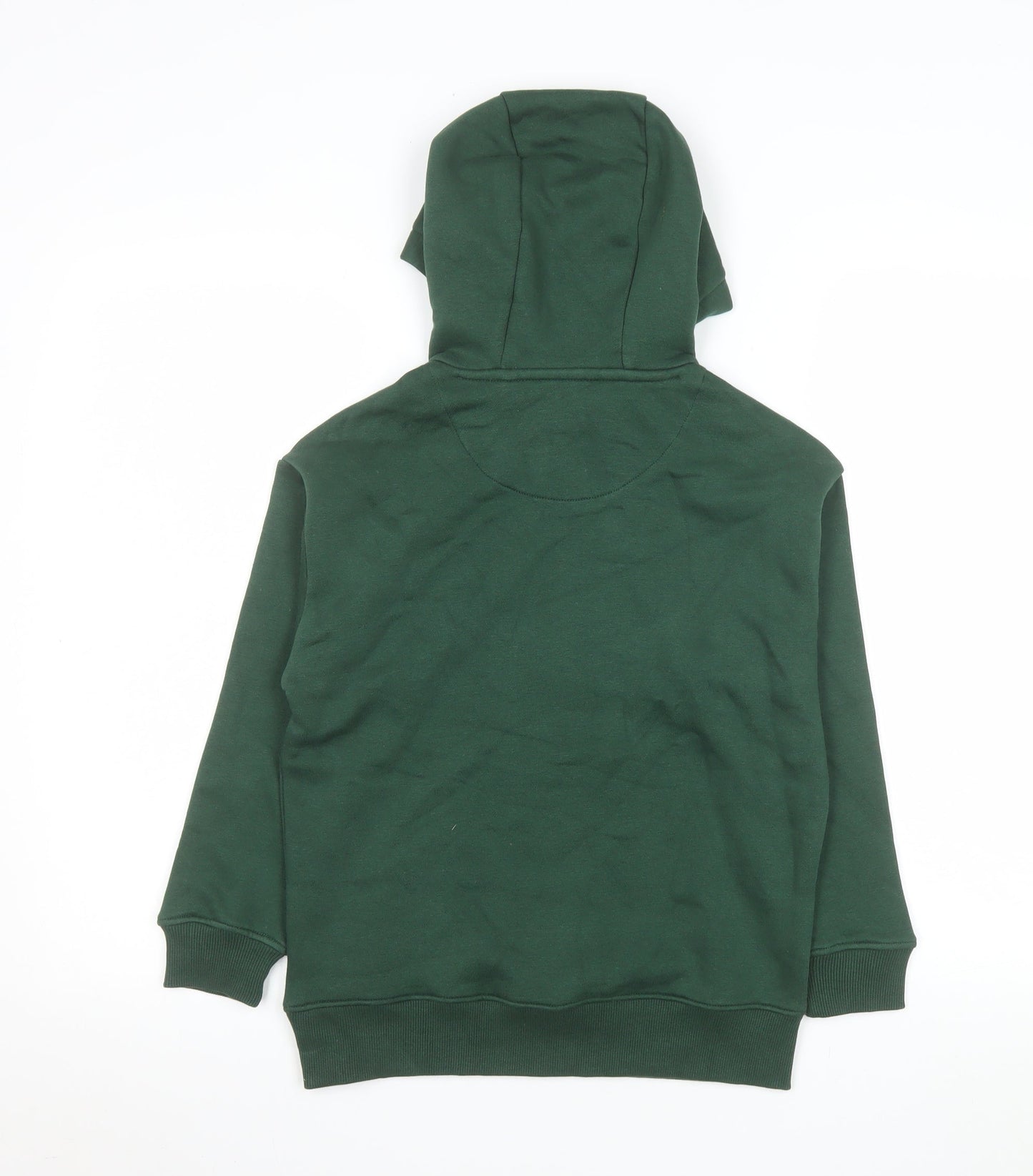 F&F Boys Green Christmas 'Feelin' Festive' Pullover Hoodie 8-9 Years