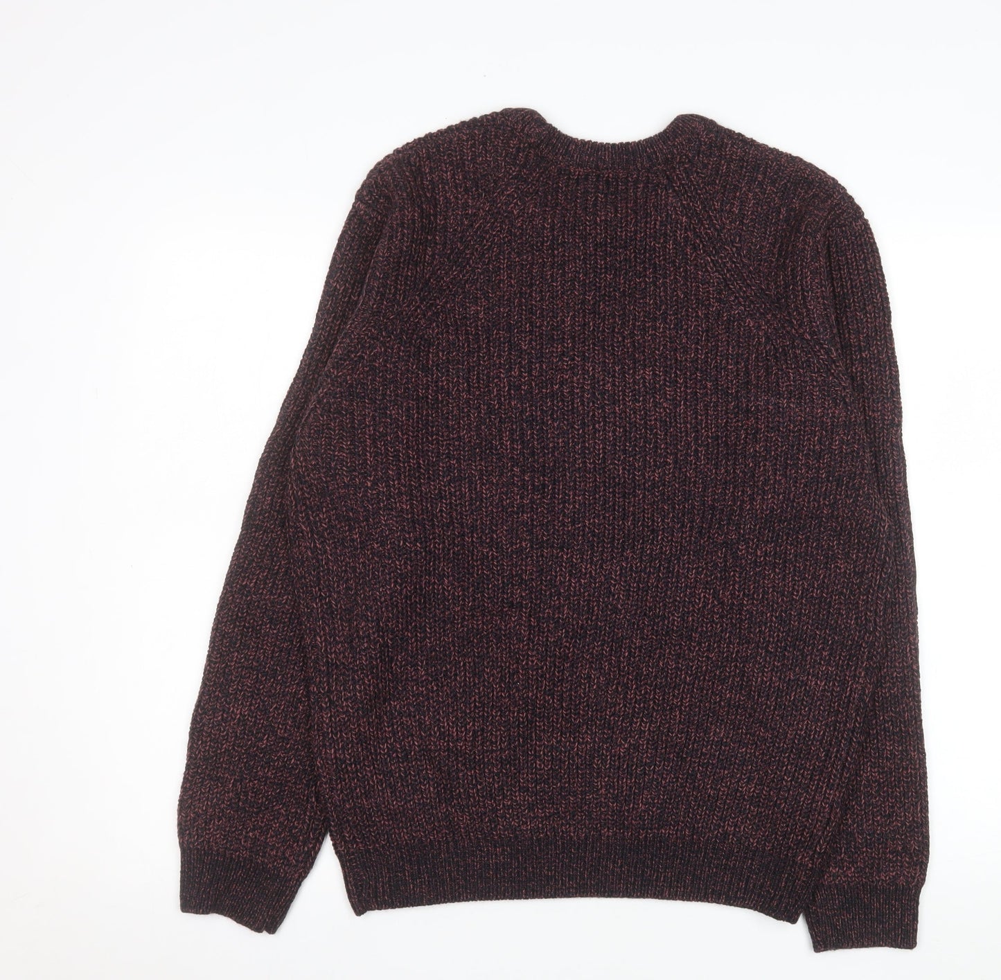 Marks and Spencer Men’s Brown Chunky Knit Acrylic Jumper L