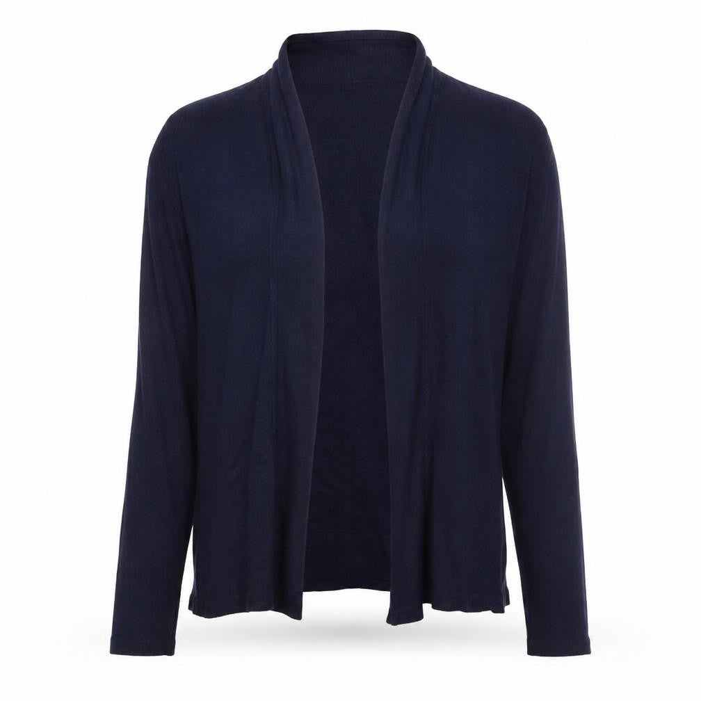 Minuet Petite Women's Blue Small Cardigan Knit Jumper