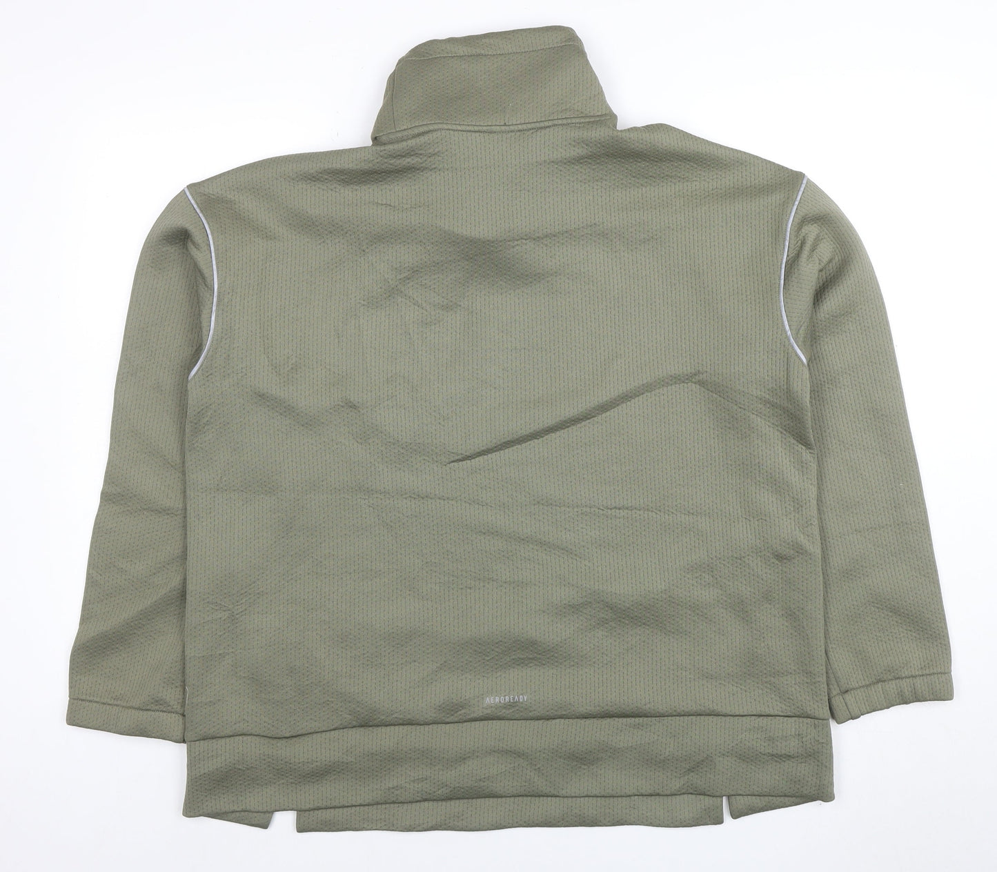 Adidas Women’s Green Long Sleeve Pullover Sweatshirt Size L Aeroready