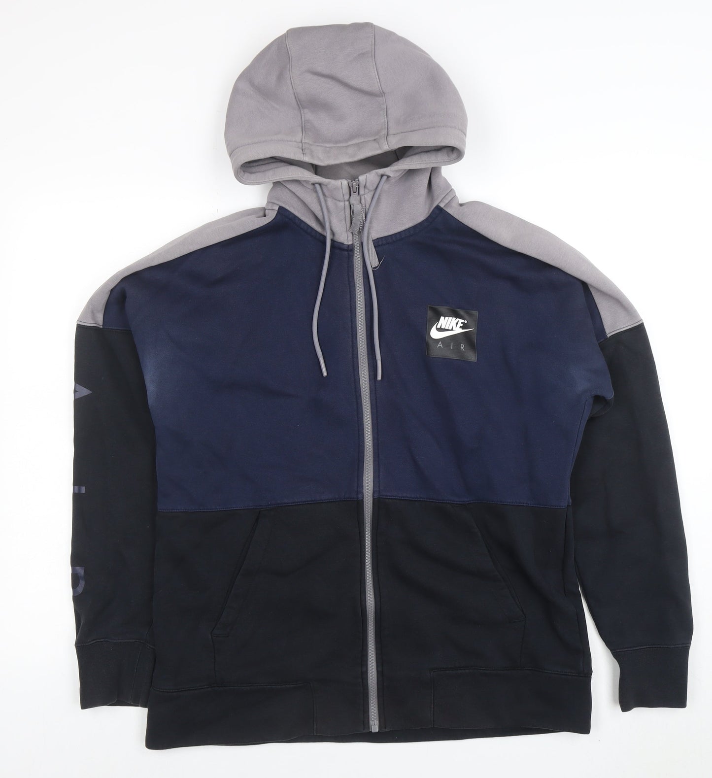 Nike Air Men's Multicoloured Full Zip Hoodie Size M