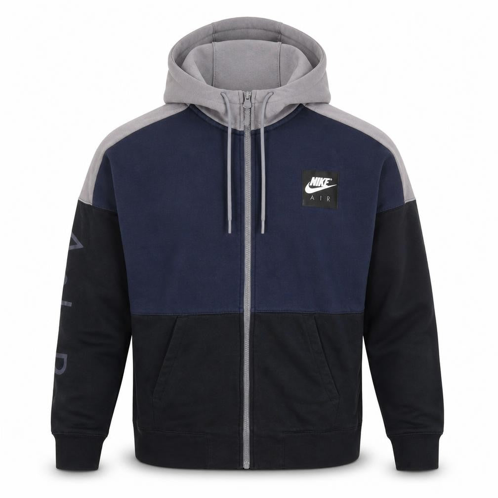 Nike Air Men's Multicoloured Full Zip Hoodie Size M