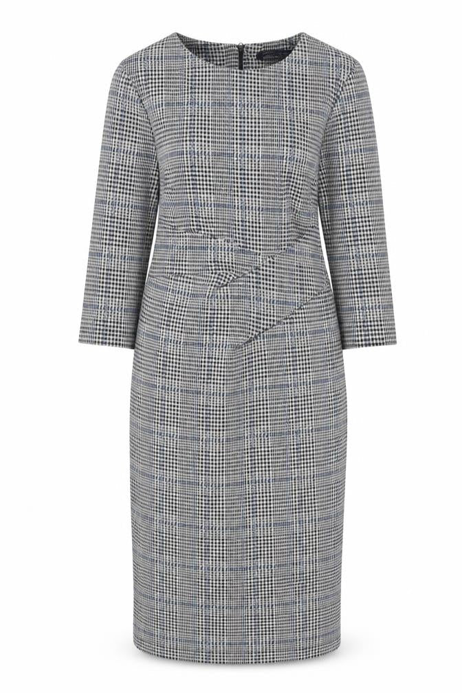 Marks and Spencer Women’s Grey Check Sheath Dress Size 10
