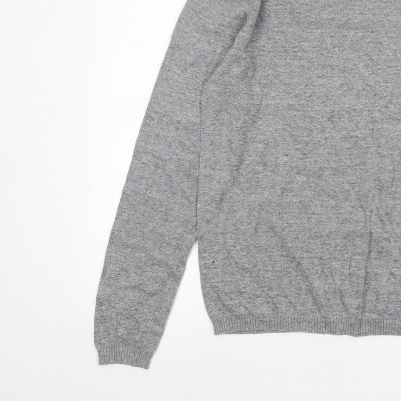 Additional view of Bertoni of Denmark Men's Grey Knit jumper, size L