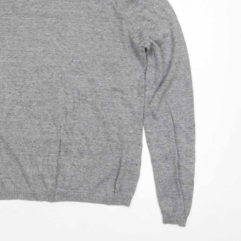 Additional view of Bertoni of Denmark Men's Grey Knit jumper, size L