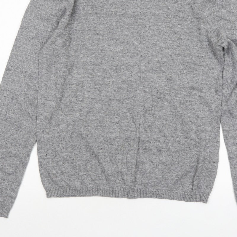 Additional view of Bertoni of Denmark Men's Grey Knit jumper, size L