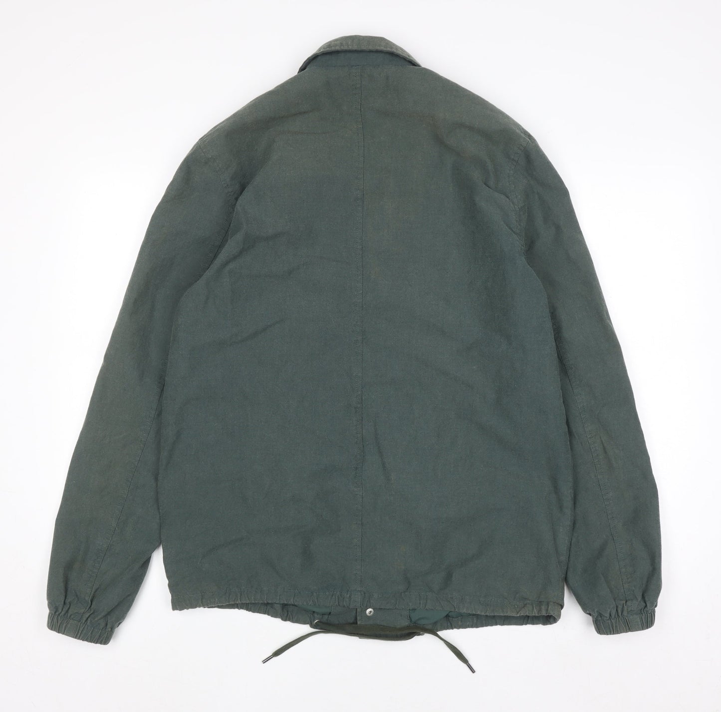 Farah Men’s Green Cotton Coach Jacket Size M Casual Classic