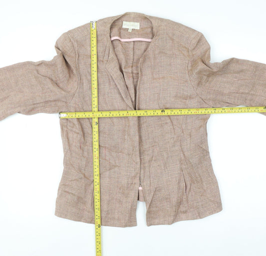 Austin Reed Women’s Beige Linen Suit Jacket Size M Classic Style