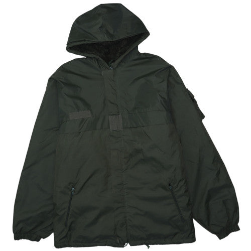 Trevois International Men's Green Hooded Parka Jacket L Winter Outdoor