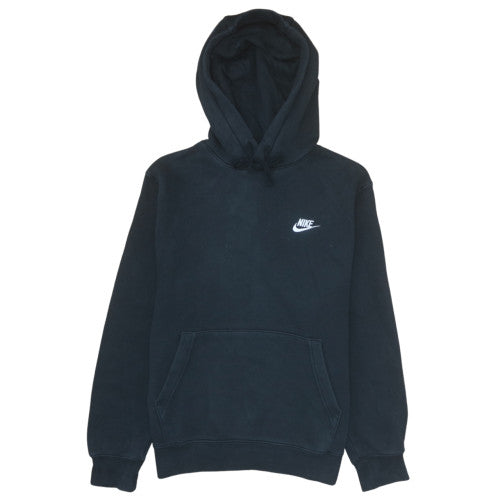 Nike Men's Black Pullover Hoodie Small Fleece Regular Fit