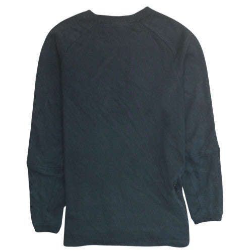 Nike Men's Black M Crew Neck Pullover Sweatshirt 80% Cotton