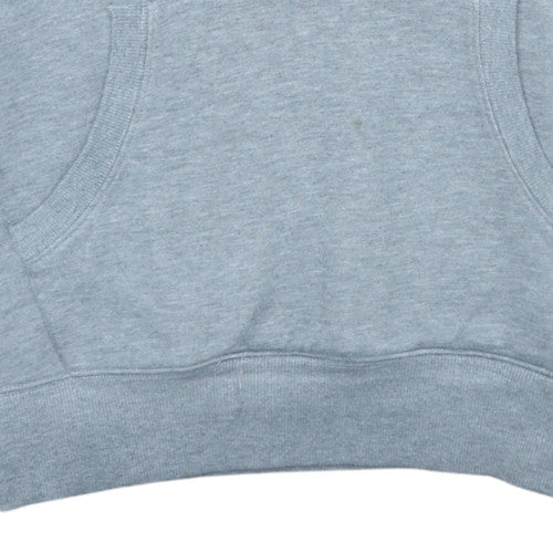 Canterbury Women’s Grey Hoodie Small Pullover Cotton Blend