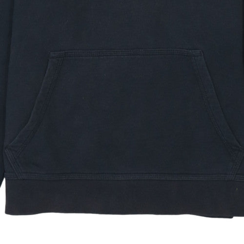 Nike Teens Black Pullover Hoodie L Regular Fit Sports Fleece