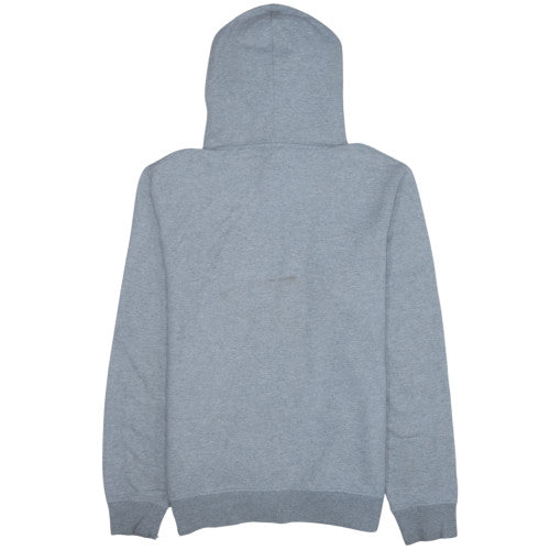 The North Face Men's Grey Pullover Hoodie M Outdoor Fleece Logo