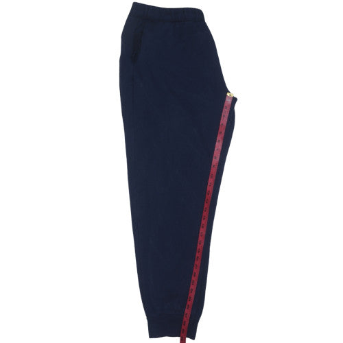 Puma Men's Blue XL Jogger Fleece Sweatpants with Pockets