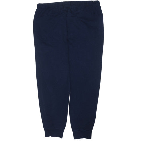 Puma Men's Blue XL Jogger Fleece Sweatpants with Pockets