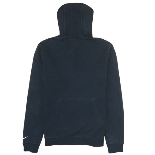 Nike Men Black Large Hoodie Pullover Just Do It Graphic Cotton Blend