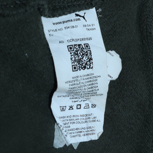 Puma Men’s Green Full Zip Hoodie XL Marksman Logo Style