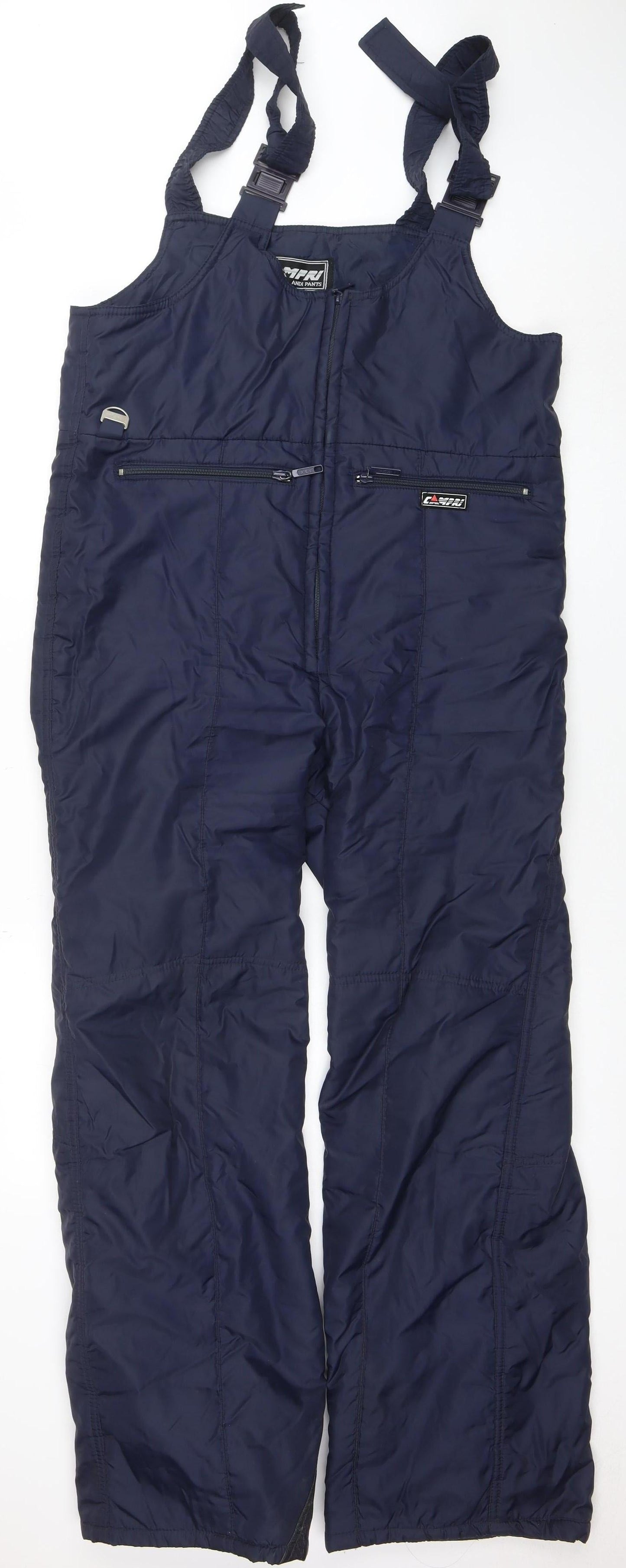 Campri Men's Blue M Insulated Waterproof Winter Snow Pants Trousers