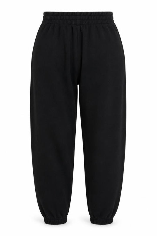 Aesthetic Laundry Women’s Black XS Jogger Trousers Cotton Jersey