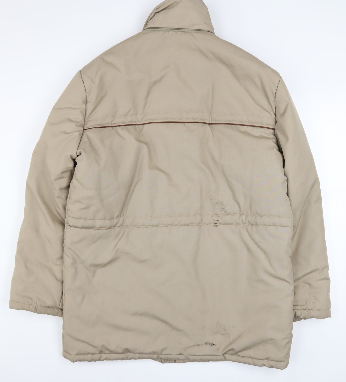 Debenhams Women’s Beige Puffer Jacket Size 12 Winter Coat