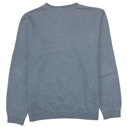 Nike Men's Grey L Pullover Crew Neck Fleece Sweatshirt