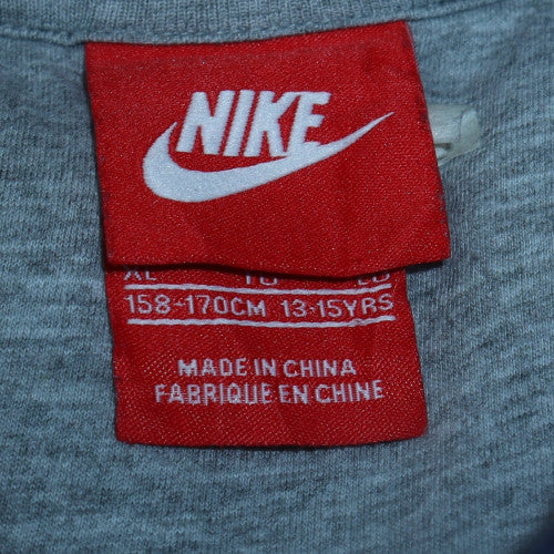 Nike Boys Blue Air Pullover Sweatshirt 13-15 Years Regular Fit Fleece