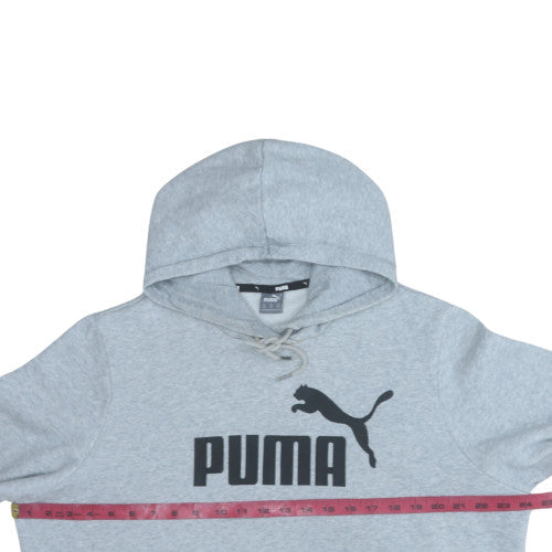 Puma Women’s Grey Hoodie XXL Pullover Cotton Blend Sports Casual