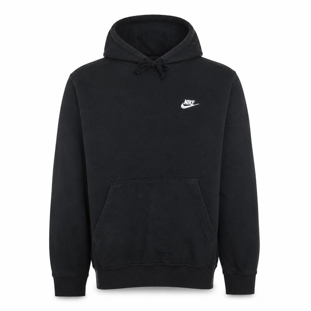 Nike Men's Black Pullover Hoodie Small Cotton Blend Fleece