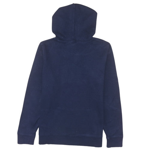 GAP Womens Navy Pullover Hoodie Size S Cotton Blend Casual Sweatshirt