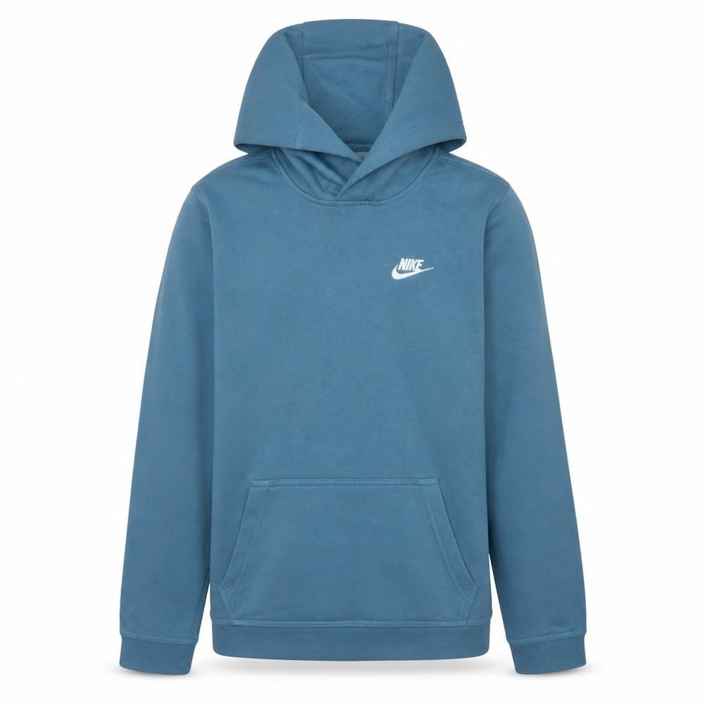 Nike Boys Blue Pullover Hoodie XL Fleece Lined Regular Fit